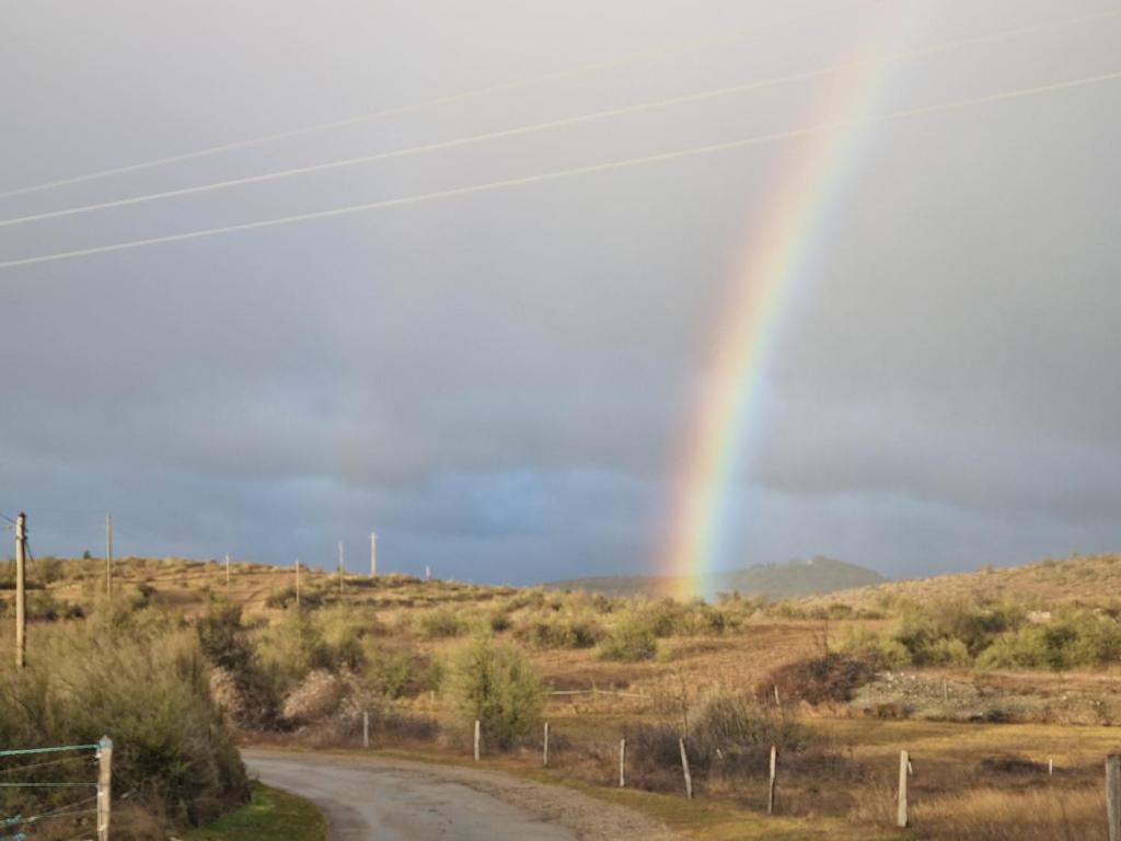 Paesaggio naturale nelle vicinanze dell'ostello