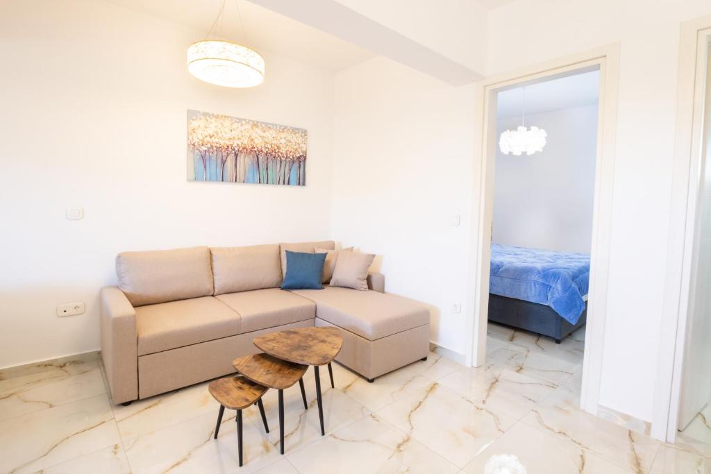 Posezení v ubytování Punta Mare Homes