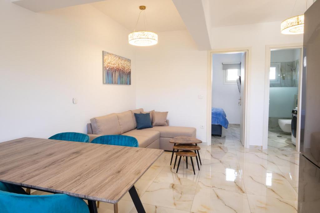 Posezení v ubytování Punta Mare Homes