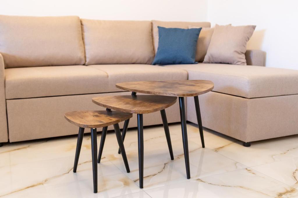 Posezení v ubytování Punta Mare Homes