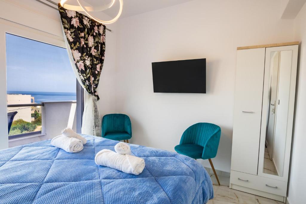 Postel nebo postele na pokoji v ubytování Punta Mare Homes