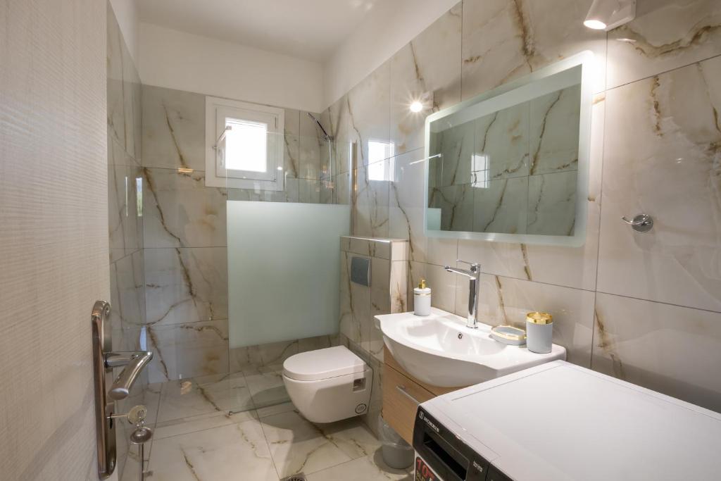 Koupelna v ubytování Punta Mare Homes