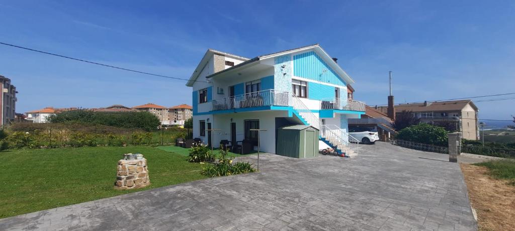 Budova, kde se apartmán nachází