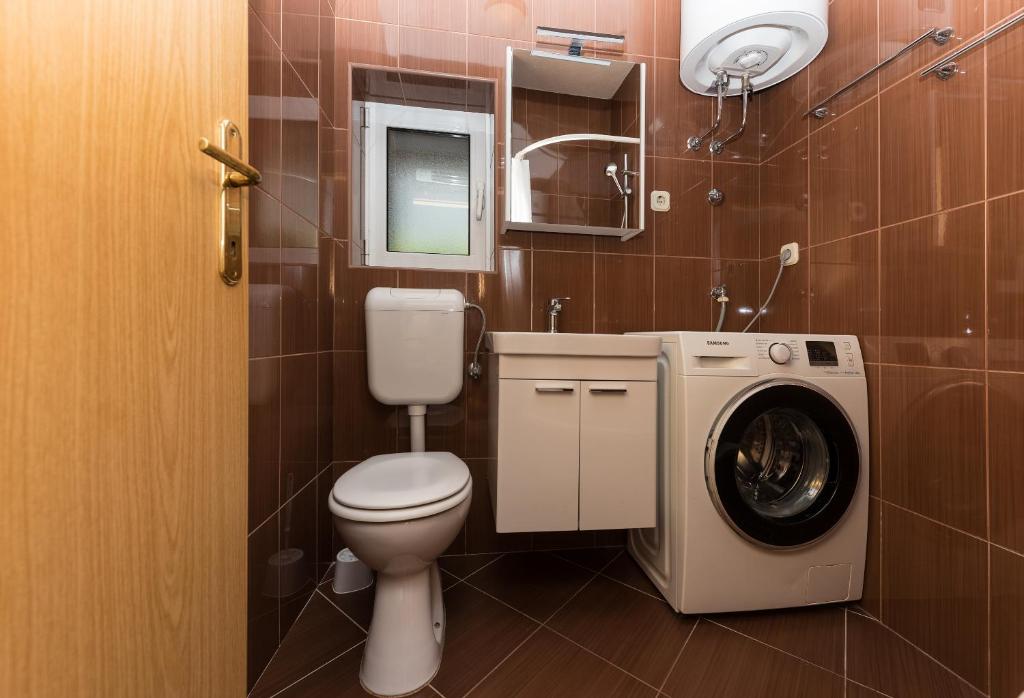 Kúpeľňa v ubytovaní Apartments M&A