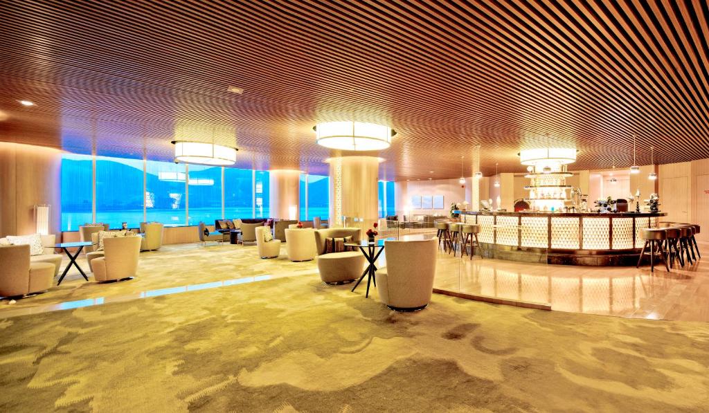 Posezení v ubytování Wingtech Hotel