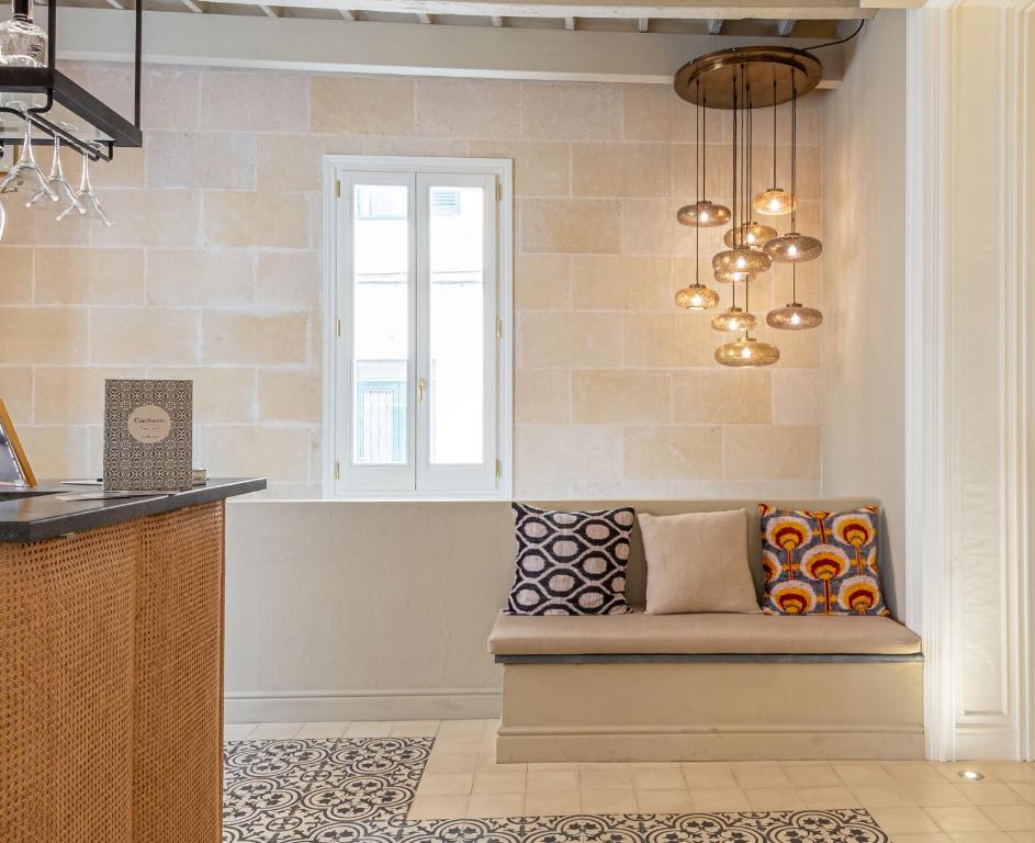 Posezení v ubytování Hotel Boutique Can Sastre