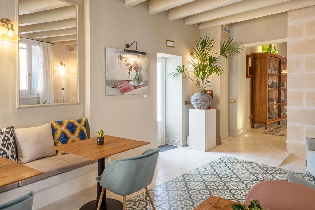 Posezení v ubytování Hotel Boutique Can Sastre