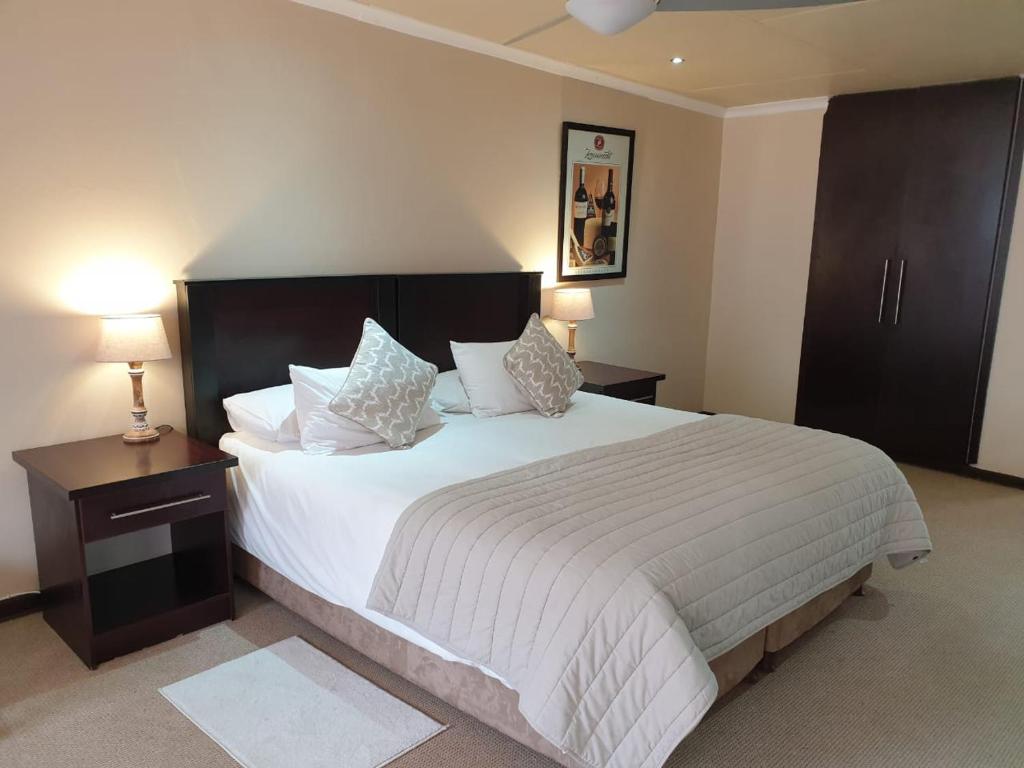 Katil atau katil-katil dalam bilik di The Lazy Grape Guest Lodge & Spa