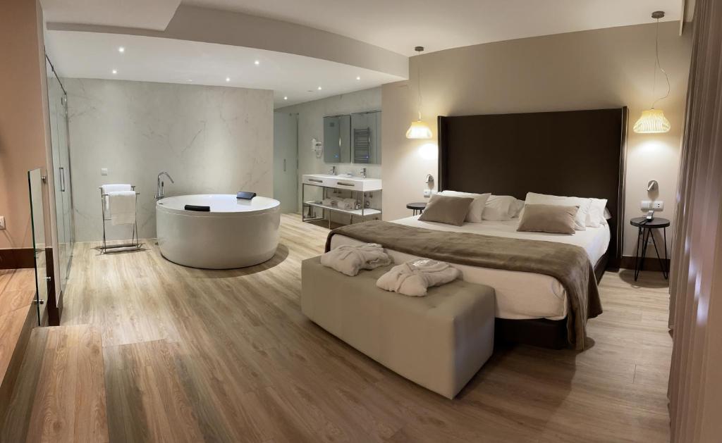 Posezení v ubytování Hotel Maria Cristina