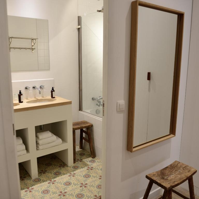 Koupelna v ubytování Boetiekhotel Hemelhuys