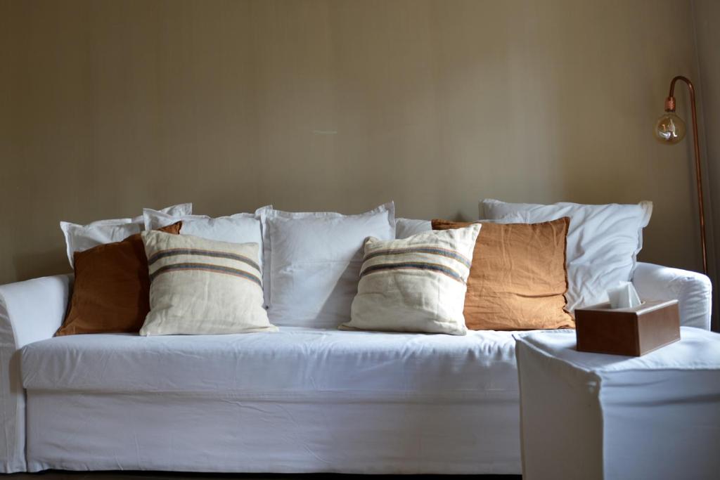 Postel nebo postele na pokoji v ubytování Boetiekhotel Hemelhuys