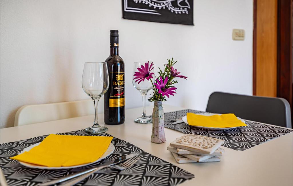 Nápoje v ubytování Beautiful Apartment In Vir With Kitchen
