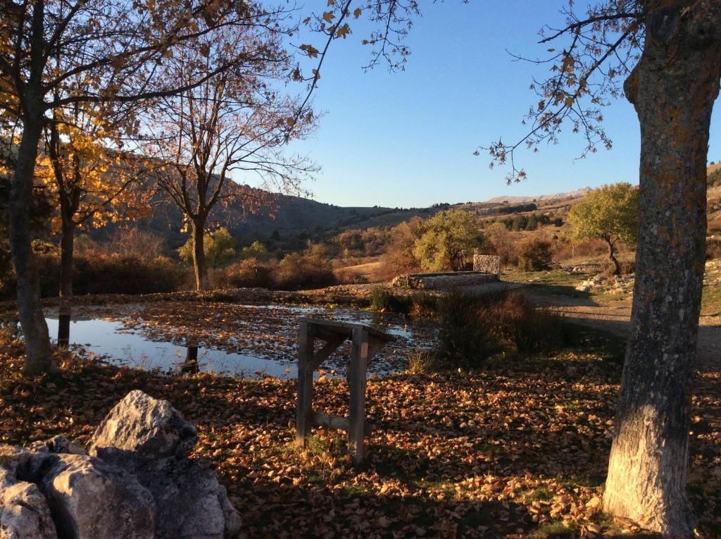 Paesaggio naturale nelle vicinanze della casa vacanze