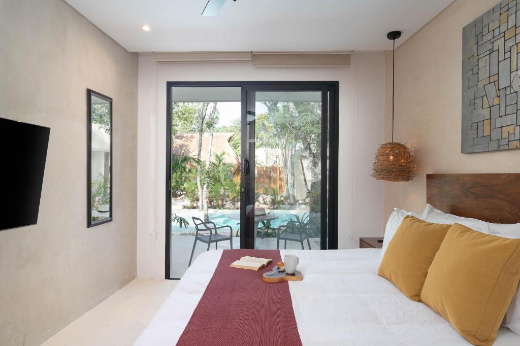 Suites at TreeTops Tulum - 带游泳池的国王室