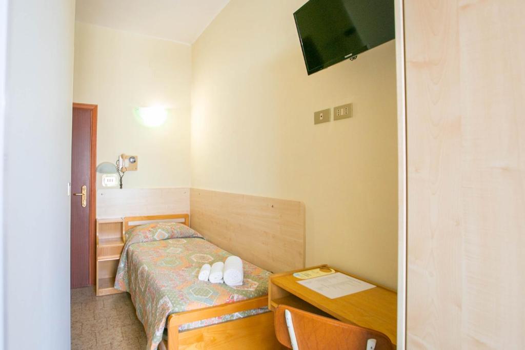 TV a/nebo společenská místnost v ubytování Hotel Ischia