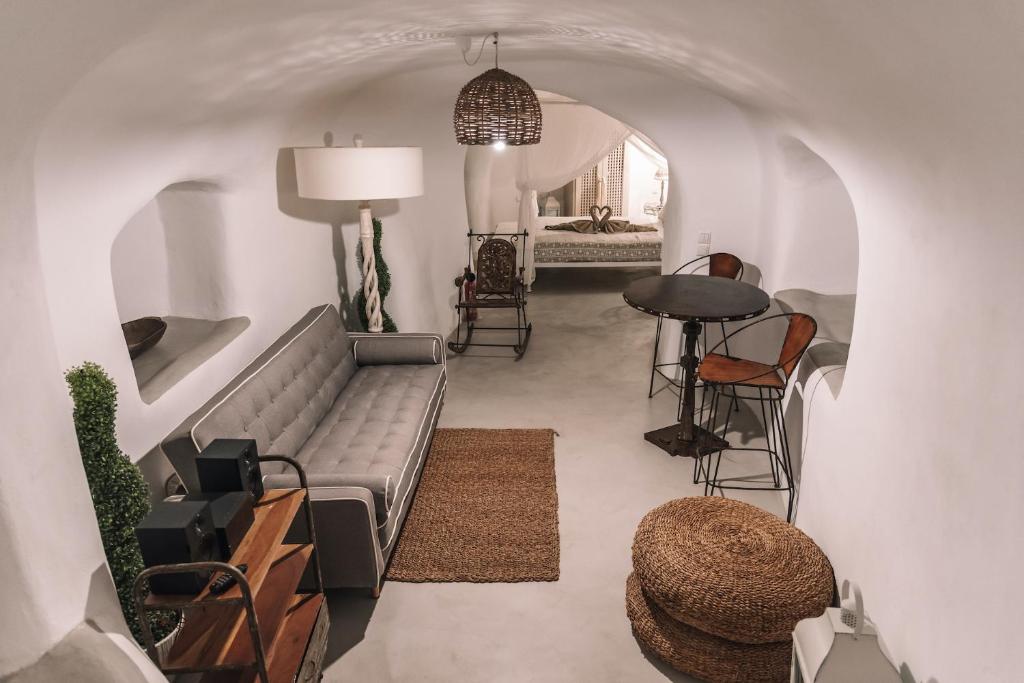 Зона вітальні в ROCK VILLAS COMPLEX - Private Luxe Top Retreat - Castle and Sea View