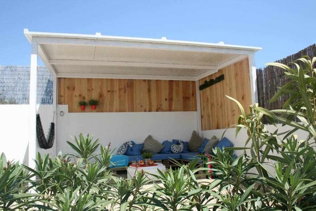 Ogród w obiekcie Chalets conilizate 12 pax piscina 300mts playa
