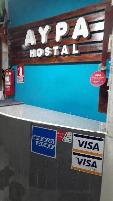 Certifikát, hodnocení, plakát nebo jiný dokument vystavený v ubytování AYPA Hostal