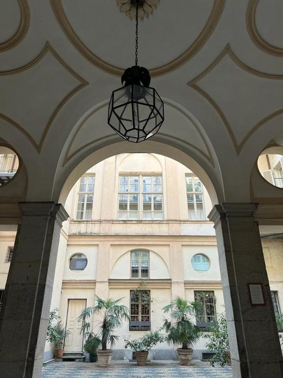 The facade or entrance of Palazzo Balbo di Vinadio Apartments