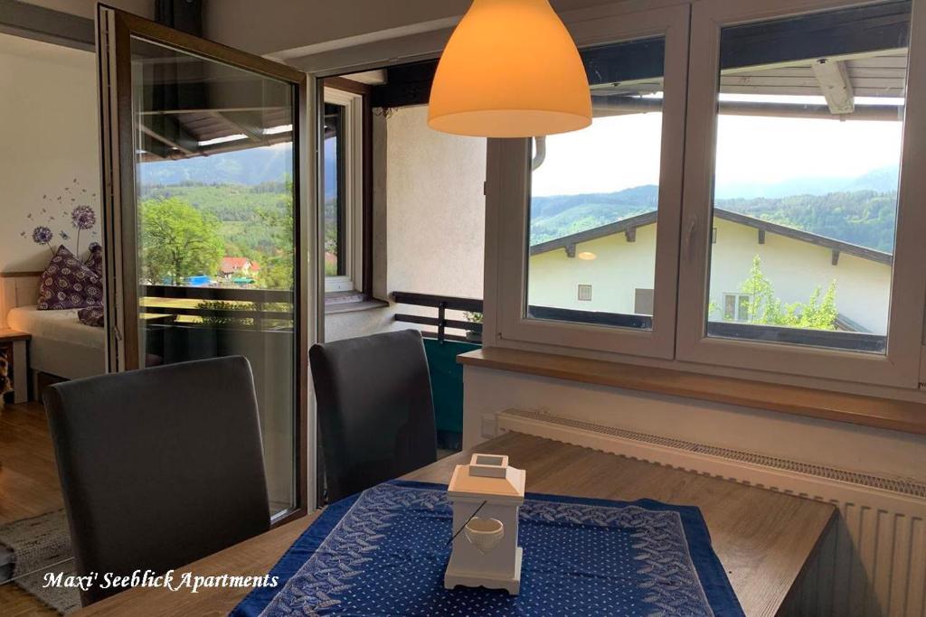 Nespecifikovaný výhled na hory nebo výhled na hory při pohledu z apartmánu