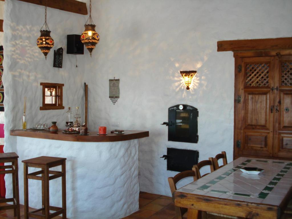 Zona de estar de Cueva de La Alegría