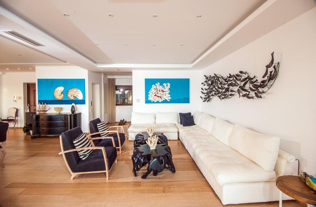 Posedenie v ubytovaní Villa Dimitra by Elounda Island View Villas
