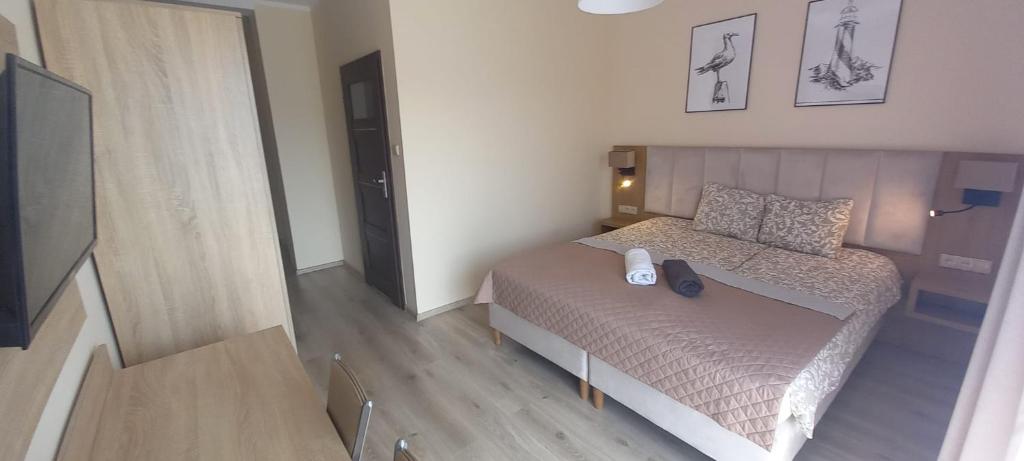 Postel nebo postele na pokoji v ubytování Villa Lima