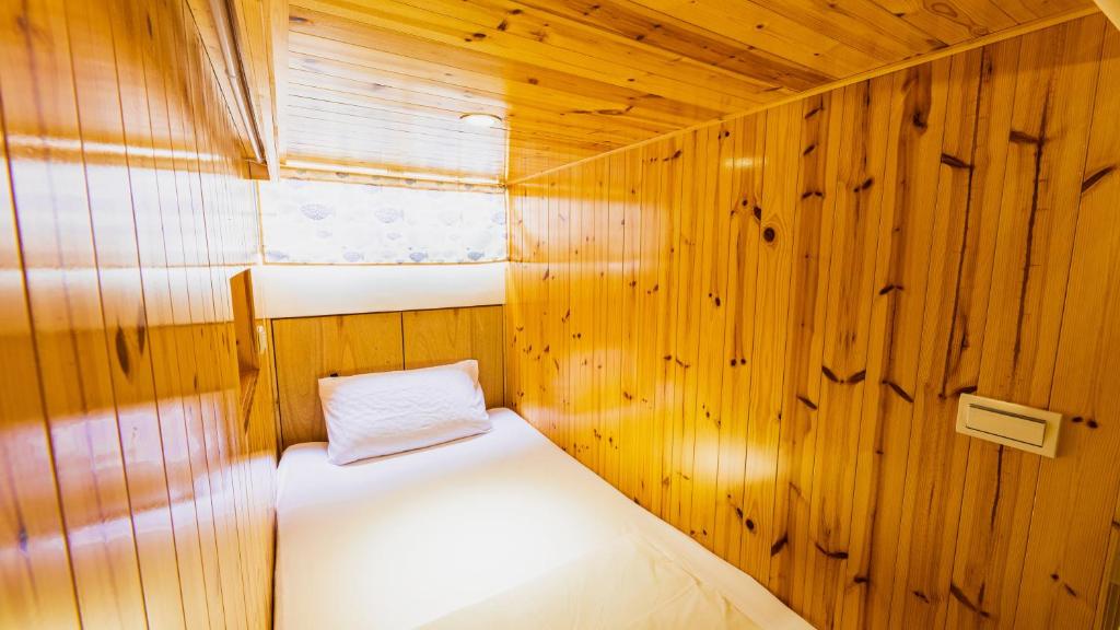 Postel nebo postele na pokoji v ubytování Hello Inn