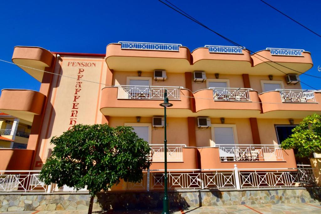 Budova, kde se apartmán nachází