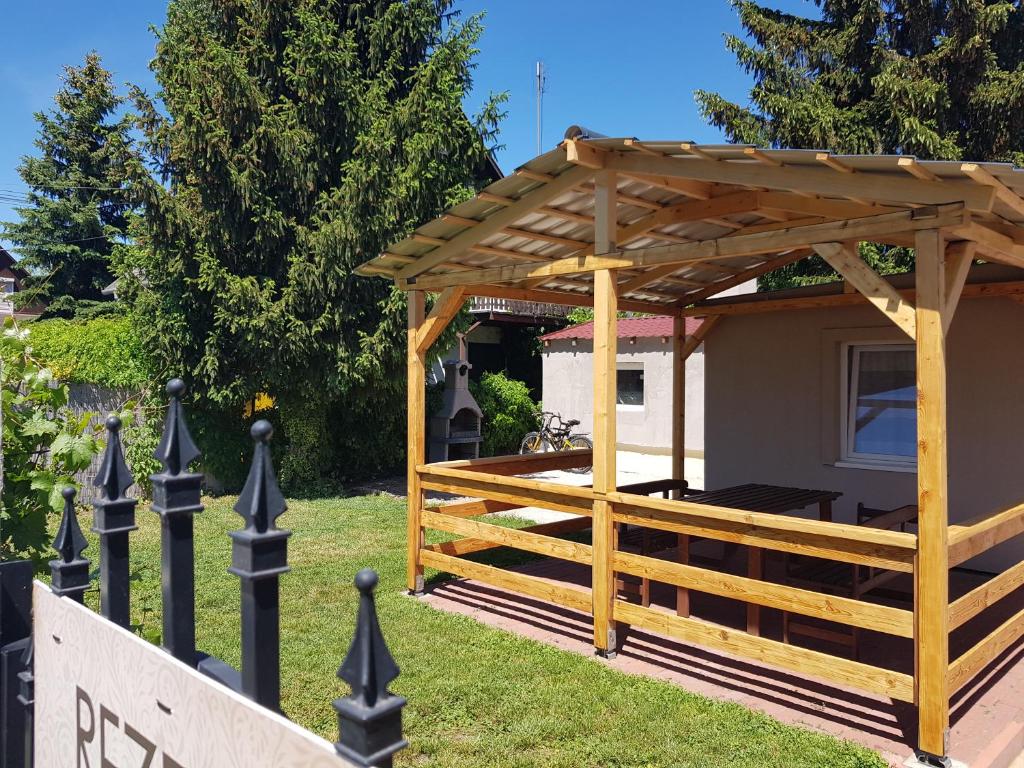 Zahrada ubytování Rezeda Apartman