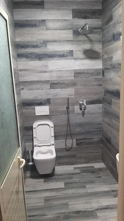 Koupelna v ubytování Hotel One Tirana