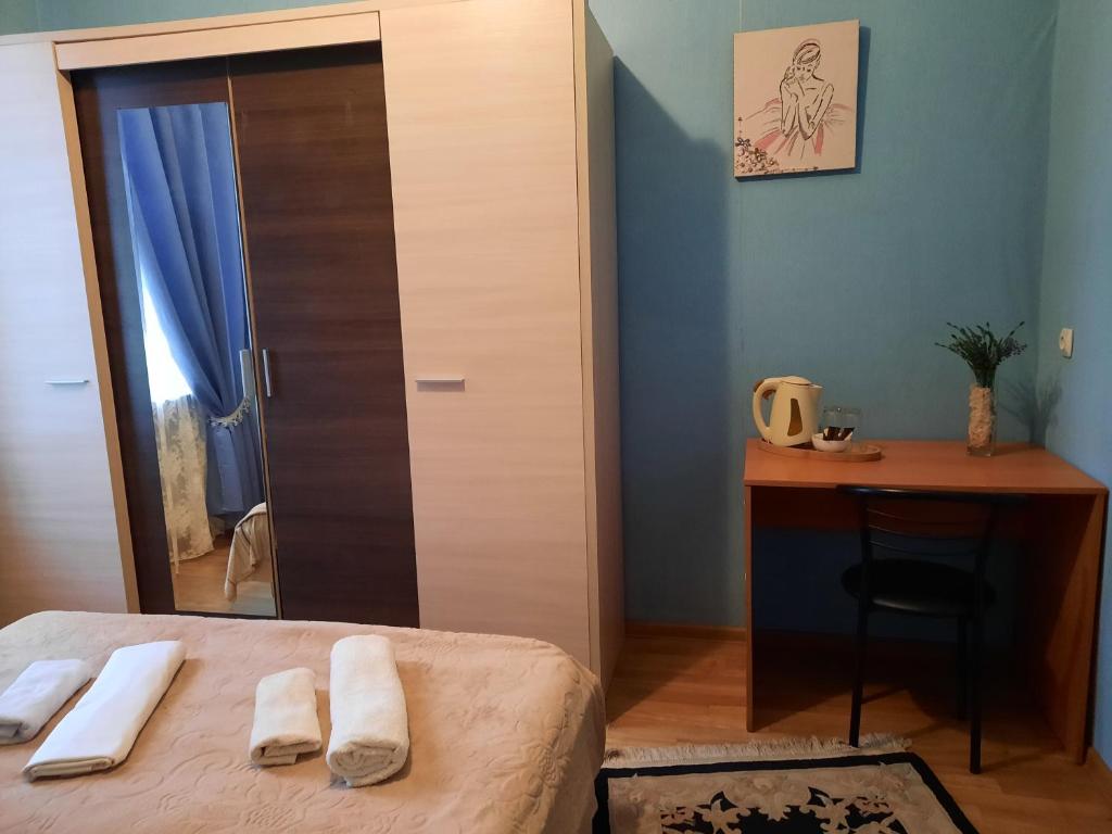 Postel nebo postele na pokoji v ubytování Sisi Guest House
