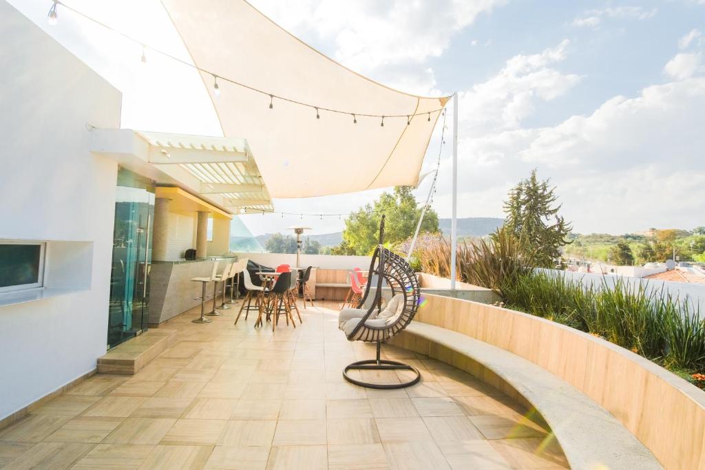 Balkón nebo terasa v ubytování TERRAZA 10