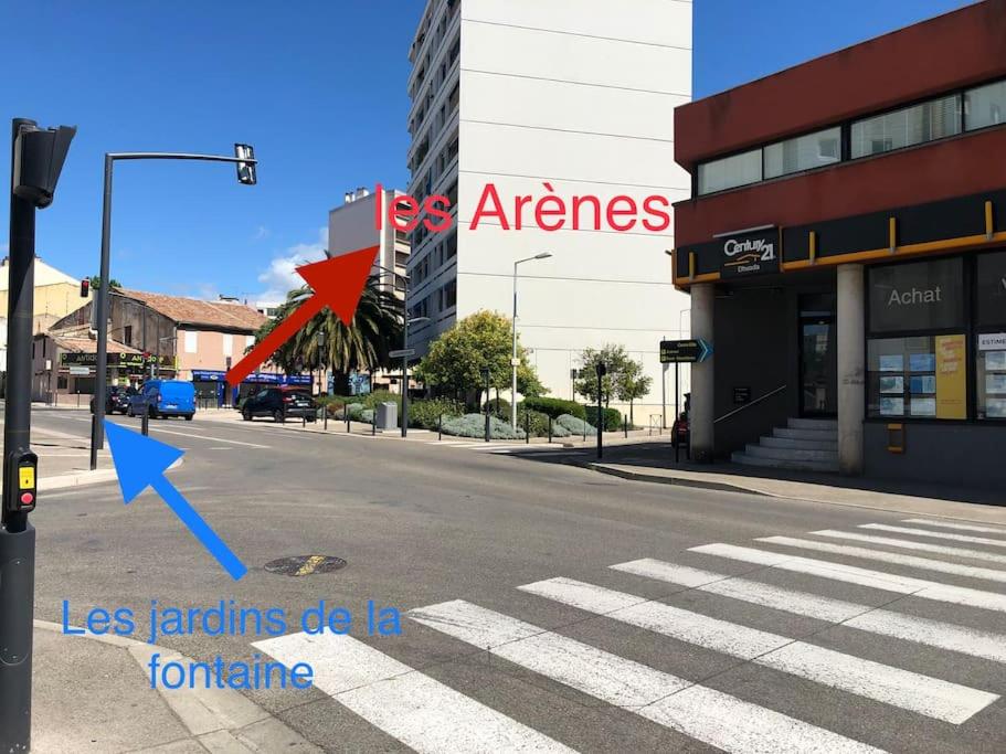 Fotografia z galérie ubytovania Le Studio 18 à Nîmes, proche centre ville & Gare TGV, Wifi Balcon v destinácii Nîmes