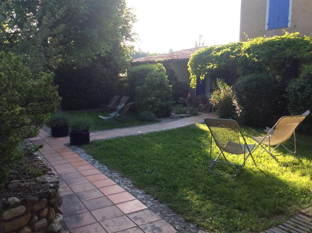 Zahrada ubytování Clos des Iris