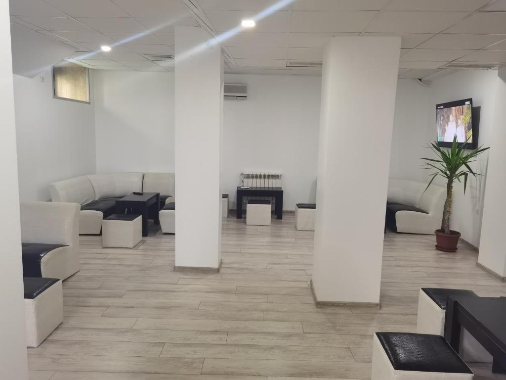 Posezení v ubytování Hotel Oazis