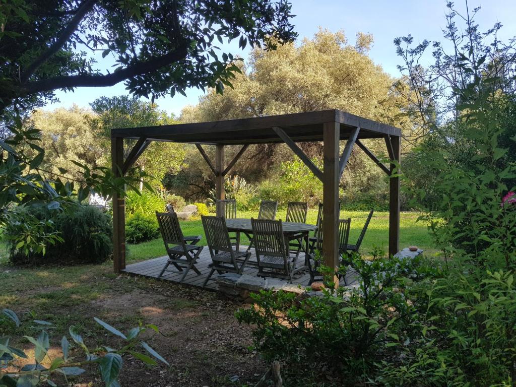 Zahrada ubytování Domaine de Valle