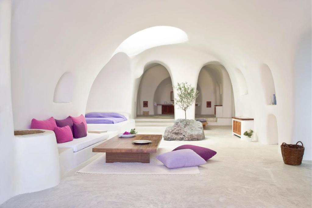 Setusvæði á Perivolas Hotel