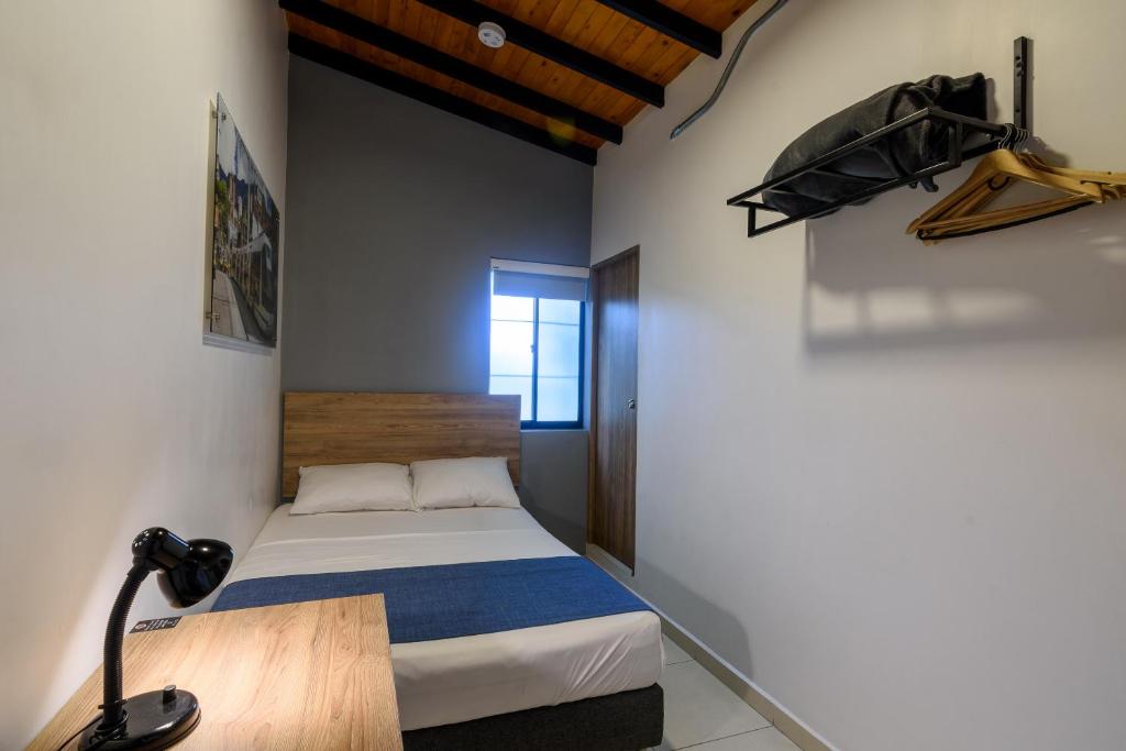 Postel nebo postele na pokoji v ubytování Med la palma