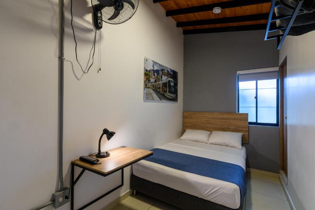 Postel nebo postele na pokoji v ubytování Med la palma