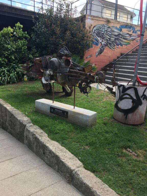 Vonkajšia záhrada v ubytovaní PASEO DO MACEIRAS
