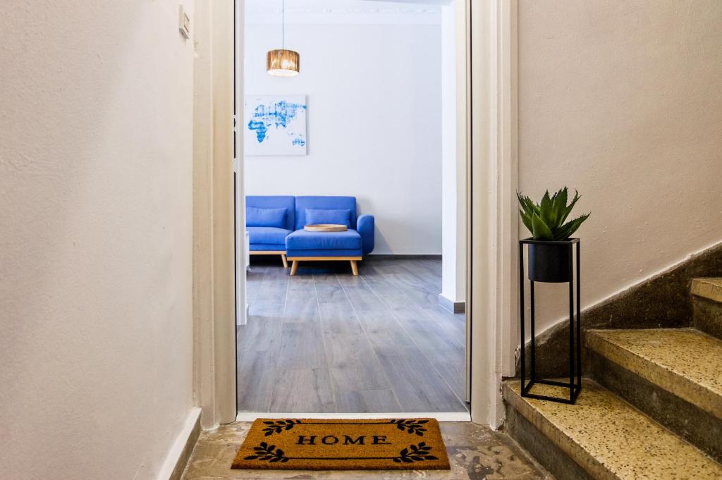 Posezení v ubytování Casa In Centro Chania