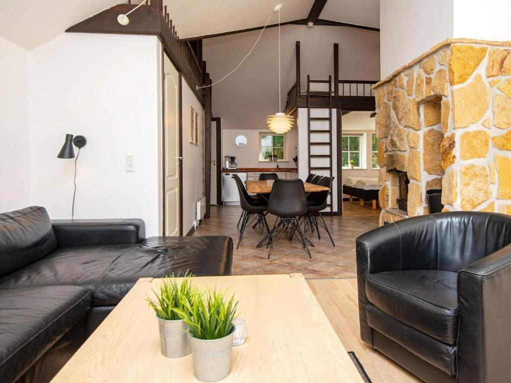 Posezení v ubytování Holiday home Toftlund XLII