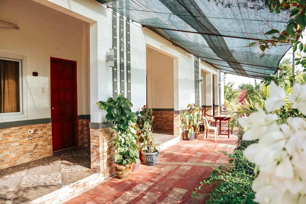 Zahrada ubytování Airport View Hotel Vigan