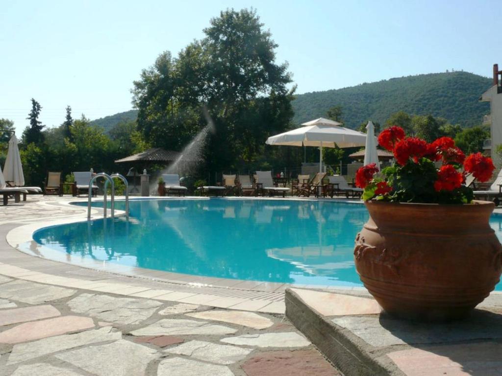 Bazén v ubytování Villa Riviera nebo v jeho okolí