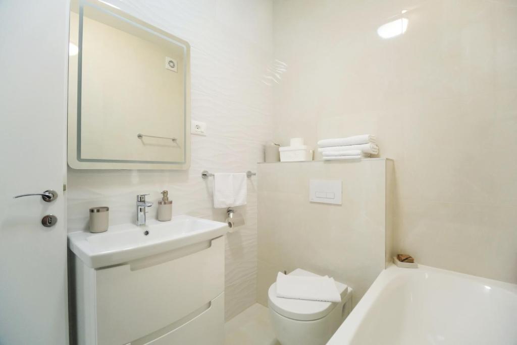 Kúpeľňa v ubytovaní LUXURY APARTMENT MEJE
