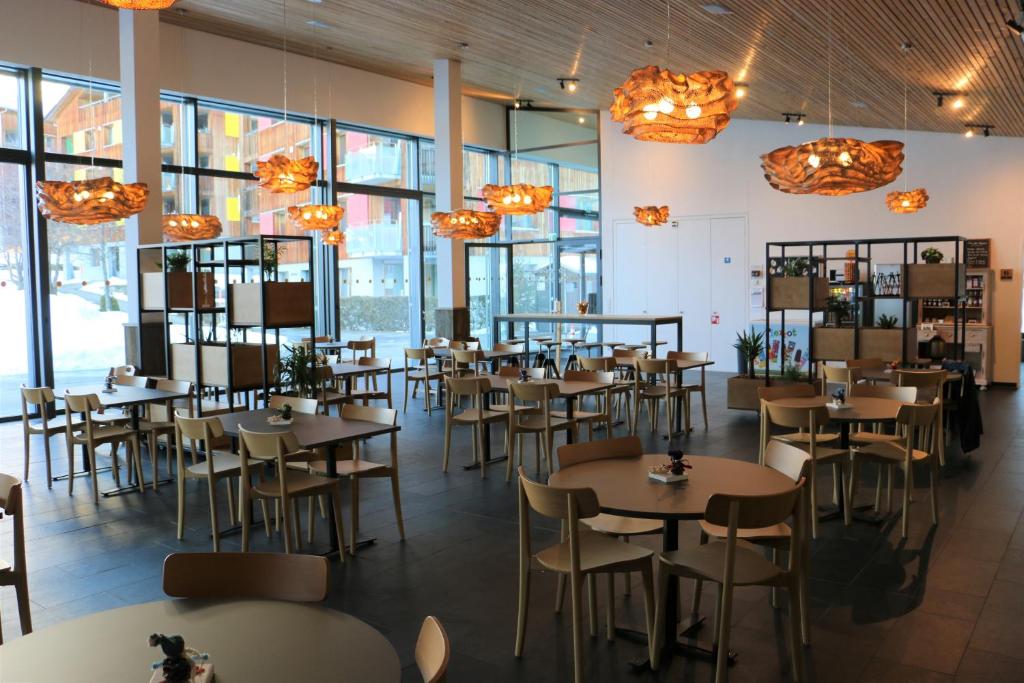 Restaurace v ubytování Reka-Feriendorf Disentis