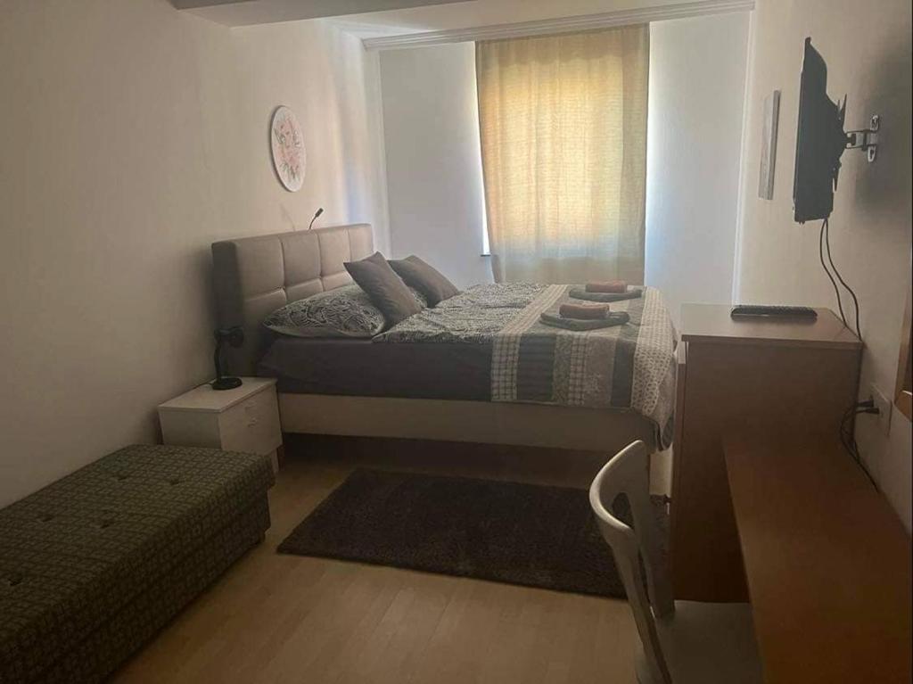 TV a/nebo společenská místnost v ubytování Máté Pension