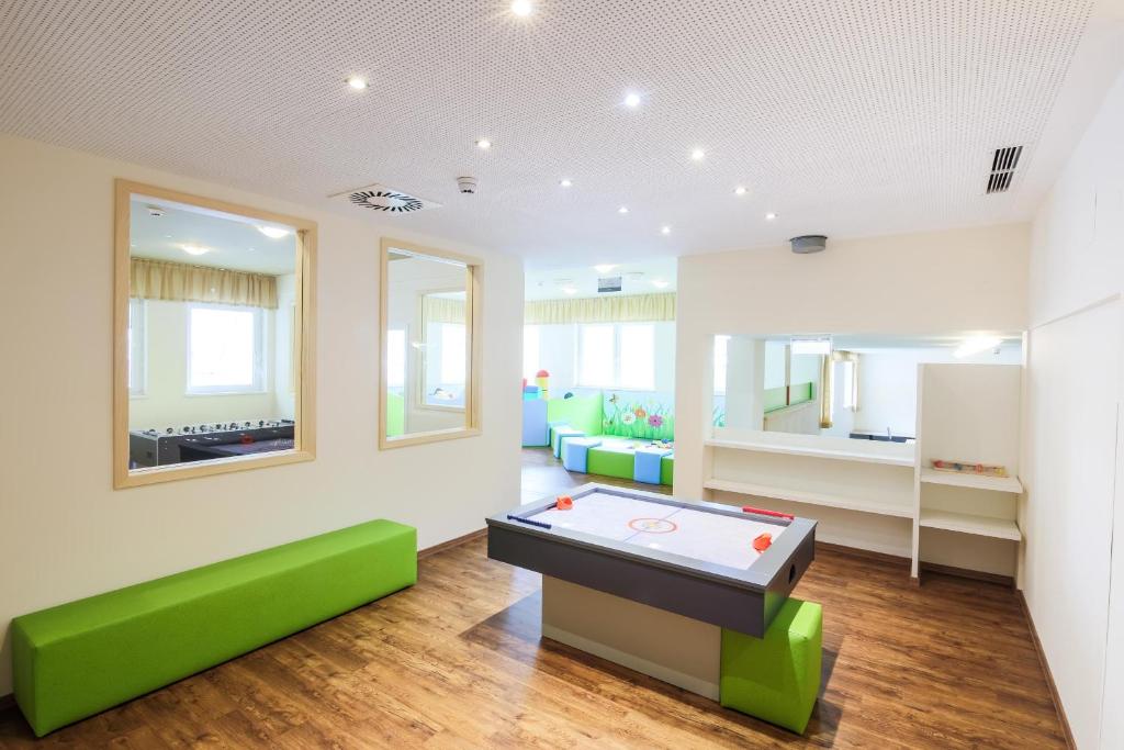 Postel nebo postele na pokoji v ubytování Hotel Tia Monte