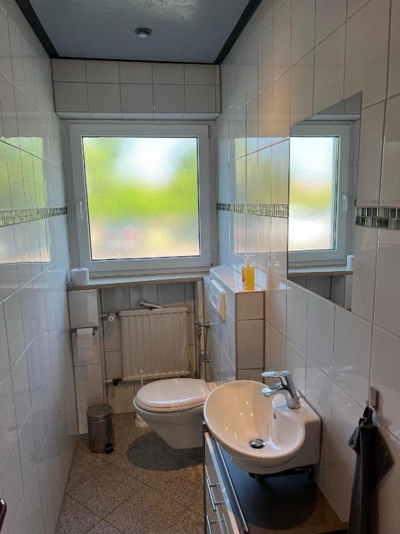 Koupelna v ubytování promedklinik apartment 4